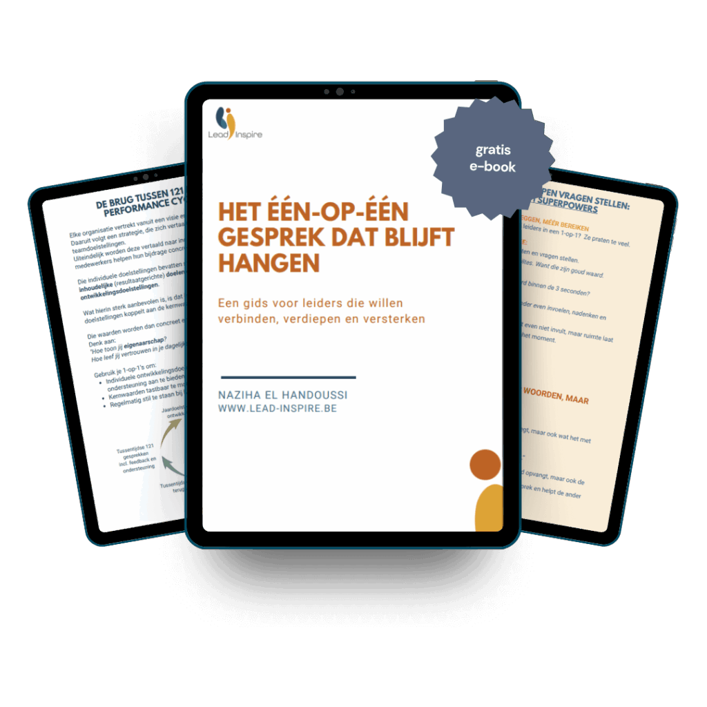 e-book lead inspire - het 1 op 1 gesprek dat blijft hangen