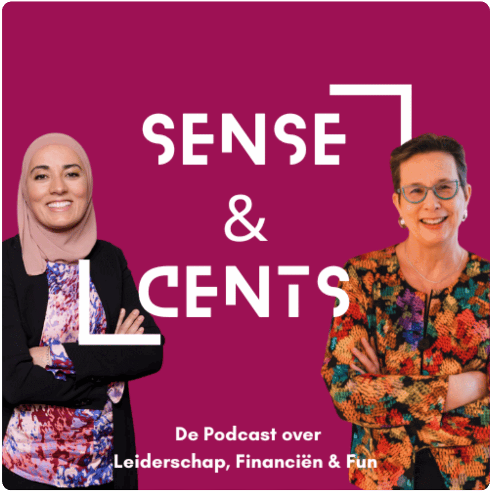 Sense & Cents podcast over leidinggeven, teamdynamiek en finance — Naziha