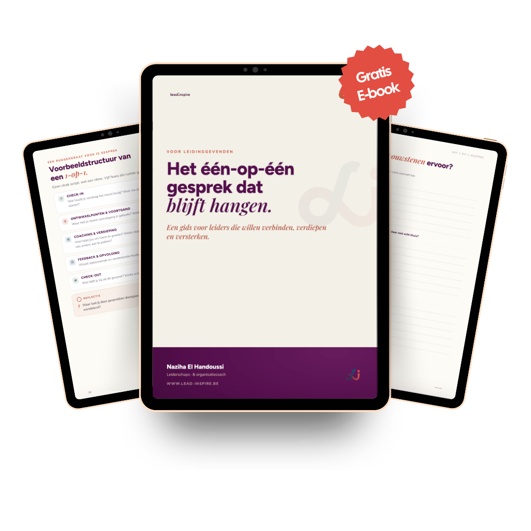 1 op 1 gesprek Lead Inspire Gratis E-book
